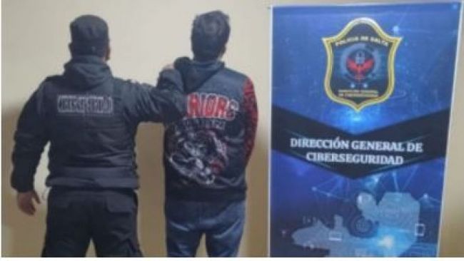 Detención por ciberdelitos