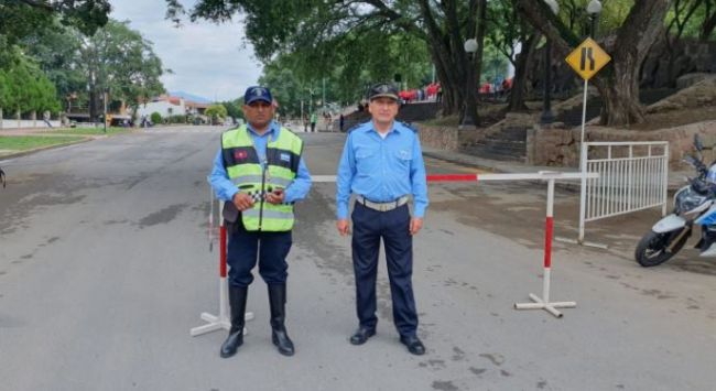 Av Uruguay con un solo sentido de circulación