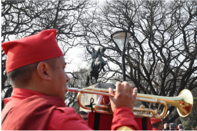 Homenaje al padre de la Patria