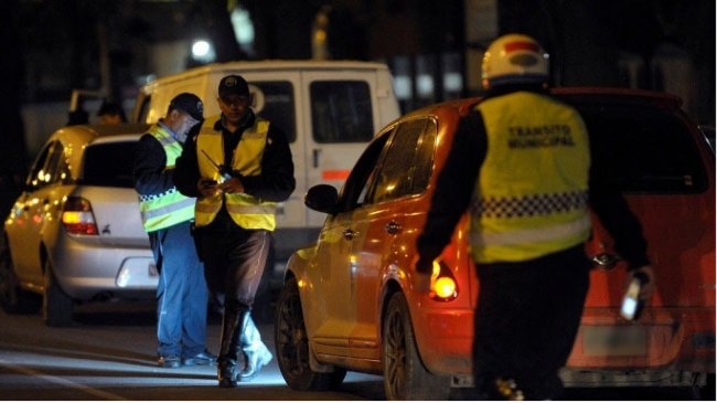 Operativo de tránsito