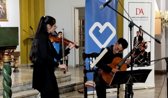 Música en iglesia del Pilar
