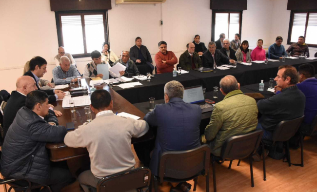 Reunión en el Senado