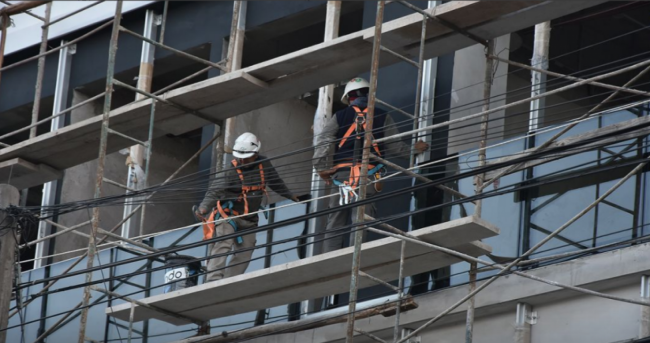 Obra en el hospital San Bernardo