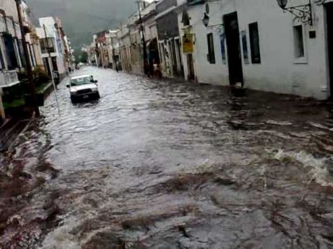 La ciudad sufre con cada lluvia