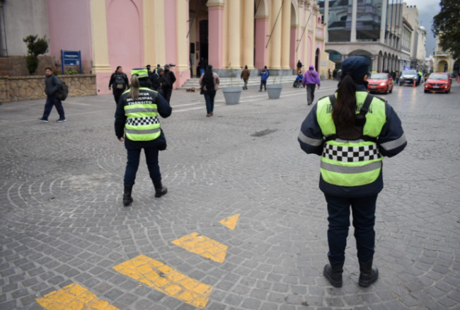 Operativo de tránsito