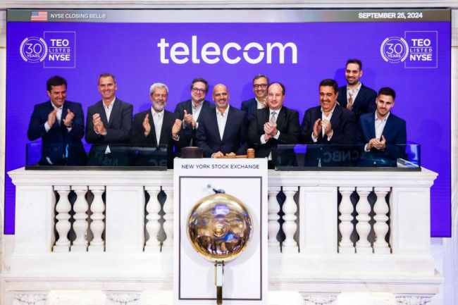 Telecom  es una de las 20 empresas argentinas presentes en el NYSE
