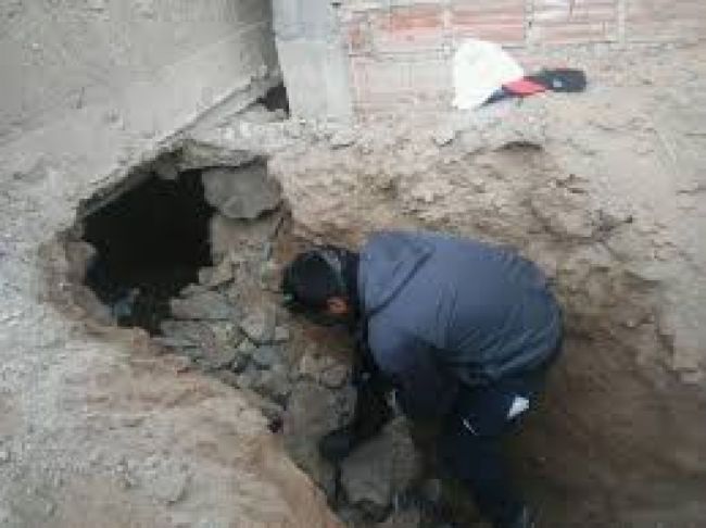 Lugar donde encontraron a la bebé