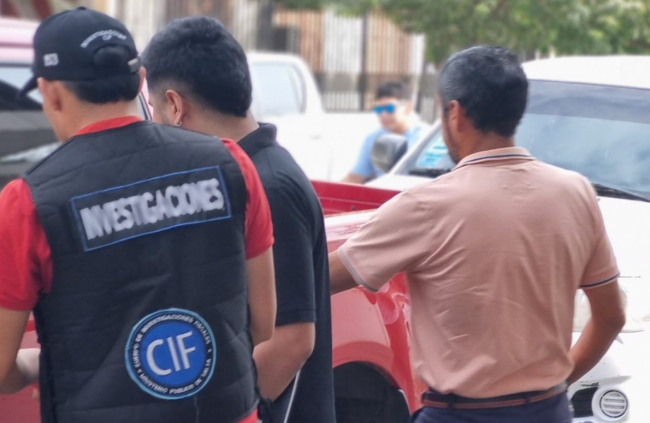 El juez Parisi detenido