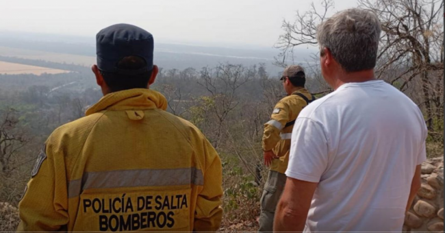Incendios controlados en Orán