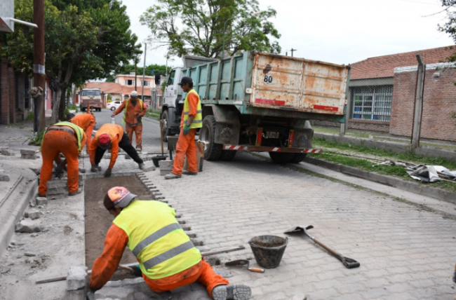 Obras en Bº San Carlos