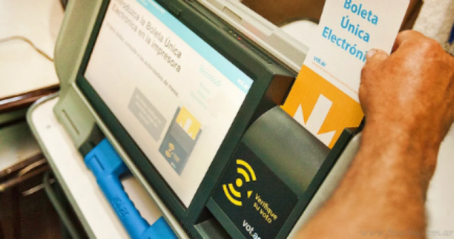 Se utilizará el voto electrónico