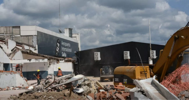 Obras en el aeropuerto
