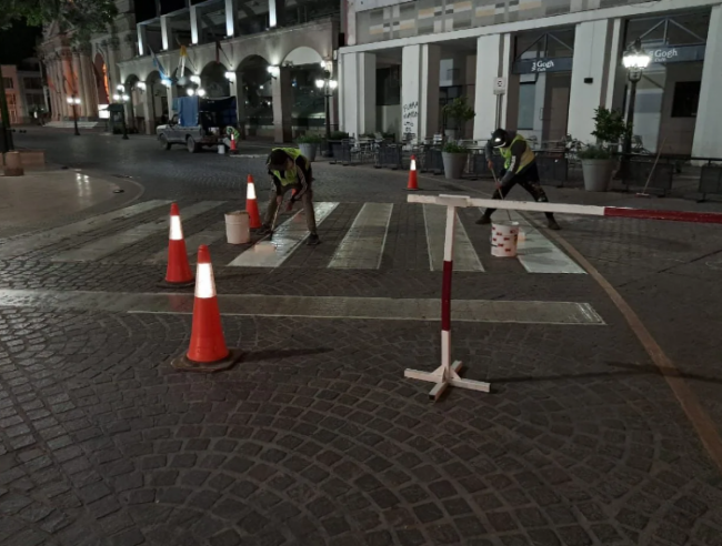 Obras de señalética