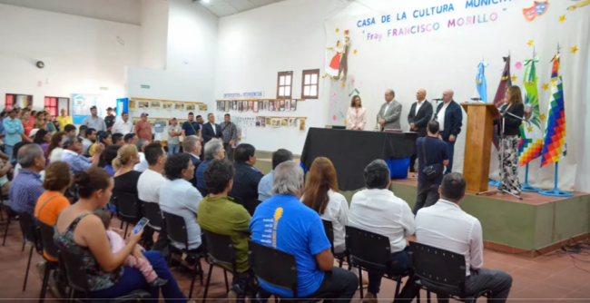 Acto en Coronel Juan Solá