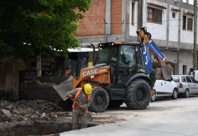 Obras en calles de la ciudad