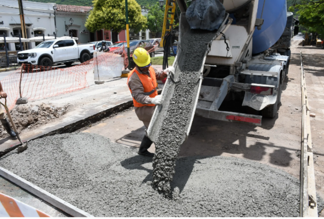 Obras en calles centricas