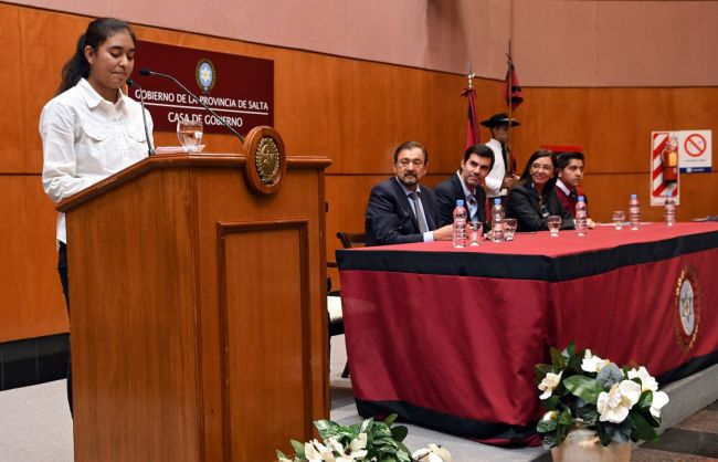 Acto de entrega de becas