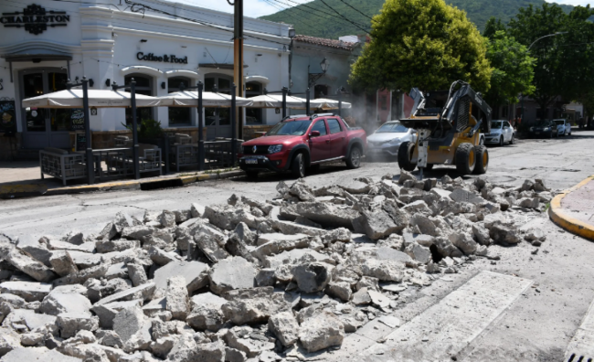 Obras en Paseo Güemes
