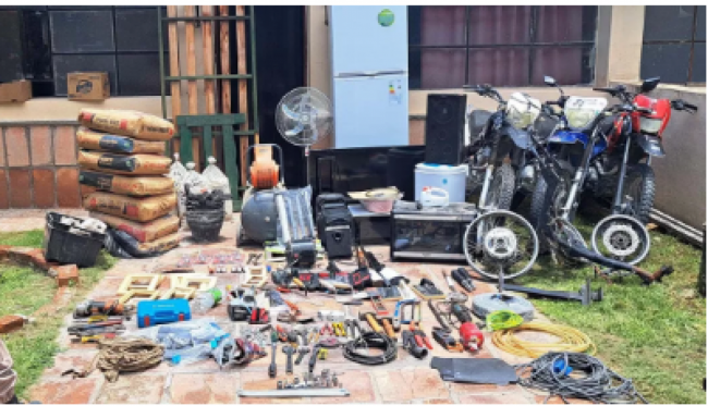 Elementos recuperados