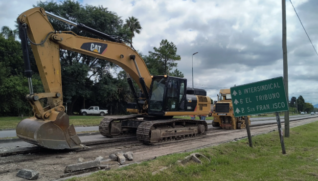 Trabajos en zona sur