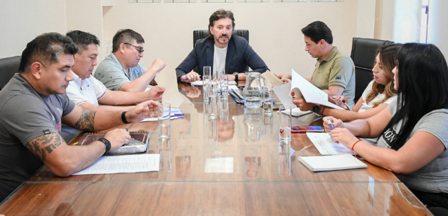 Reunión de distintas comisiones de trabajo