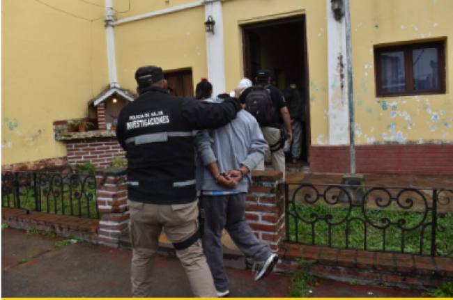 Detenidos en Rosario de Lerma
