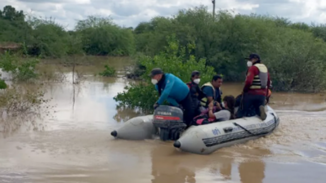 Inundaciones en el norte
