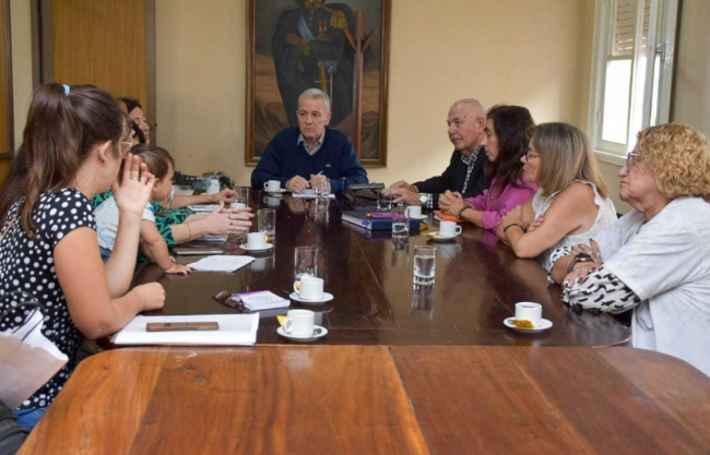 Reunión en el Senado