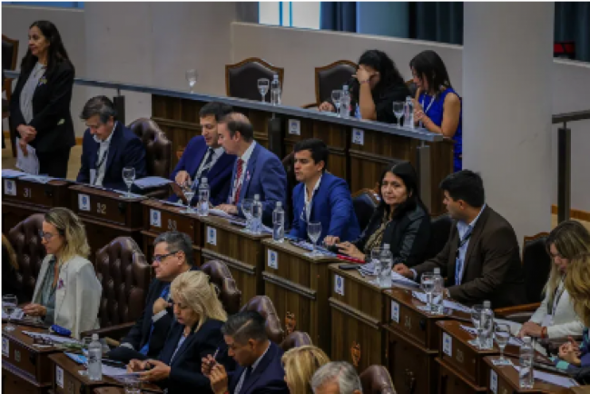 Delegación salteña en el Parlamento del NG