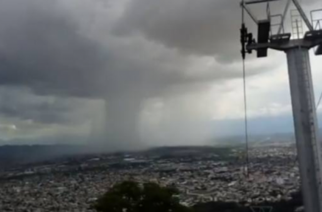 Lluvia y descenso de temperatura