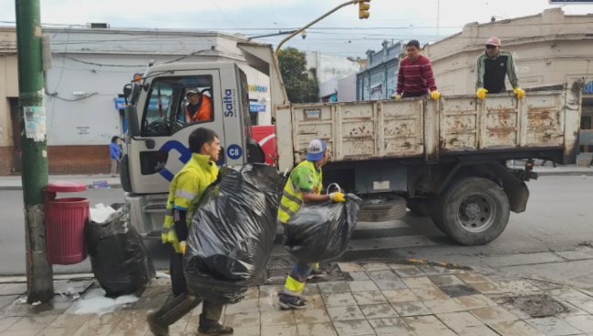 Operativo de emergencia en el centro