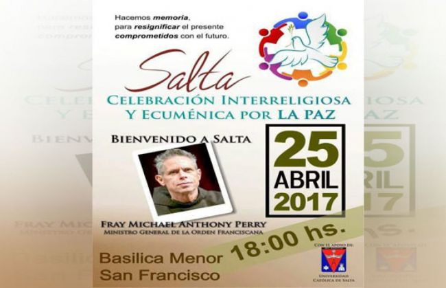 El encuentro se concretará en la Basílica de San Francisco