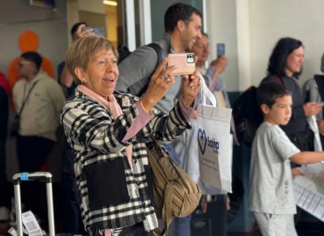 Turistas llegando a Salta