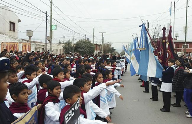 La emoción de los pibes de cuarto grado