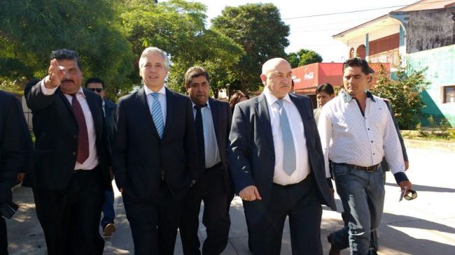 La reunión se concretó en la ciudad boliviana de Villamontes