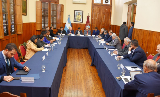 López Viñals en el Senado