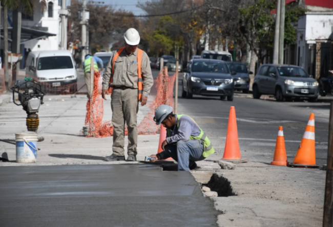 Obras en macro centro