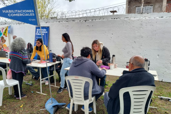 Muni en barrio 20 de junio