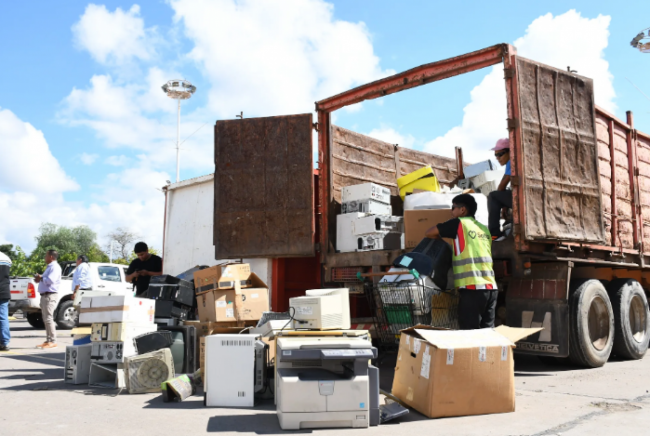 Acopio de chatarra electrónica
