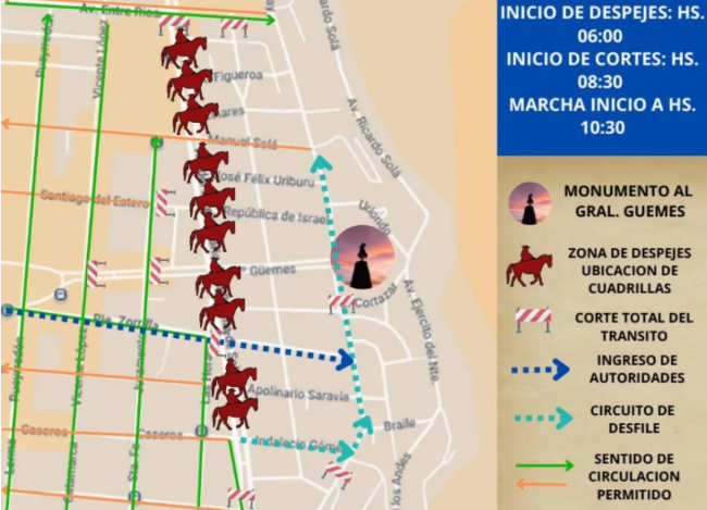 Operativo de tránsito