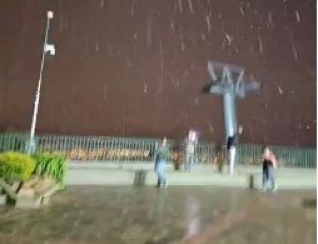 Nieve en Salta Capital