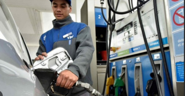 Subieron los combustibles