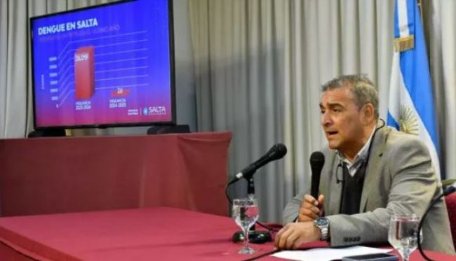 Disminuye el dengue en Salta