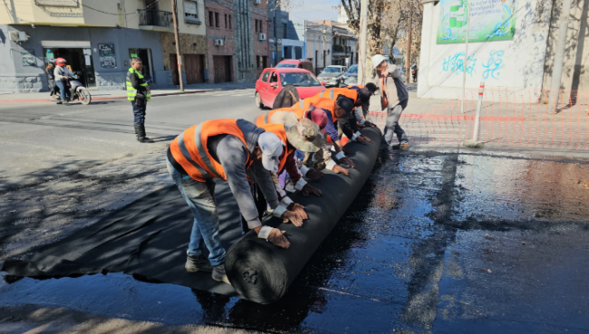 Obras en calles de la ciudad