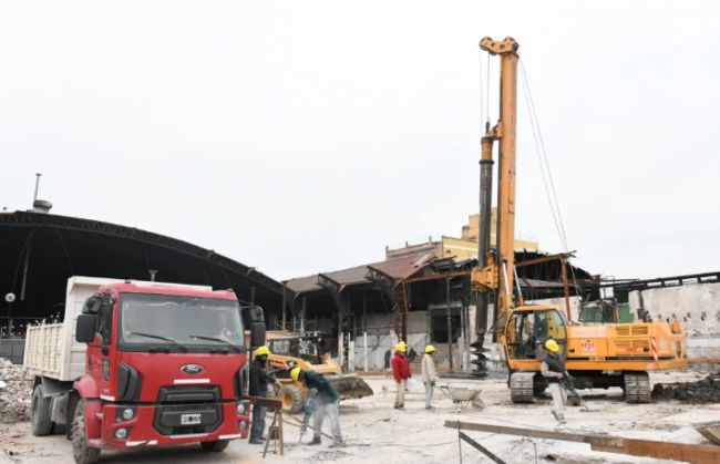Trabajos en el mercado