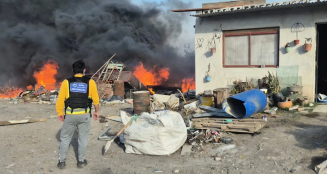 Fuego en ampliación 20 de junio