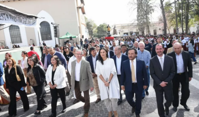 Fiesta de la producción en Chicoana