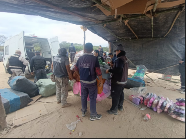 Allanamiento en la frontera