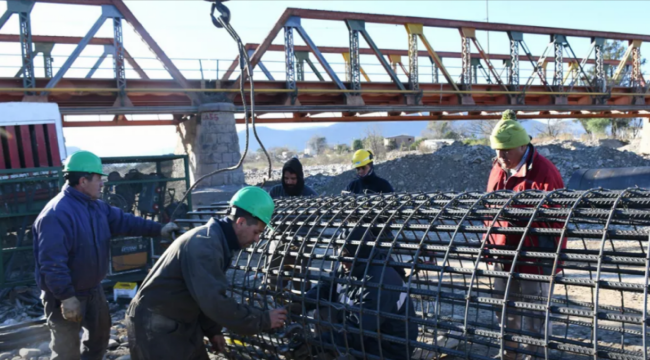 Nuevo puente en obras