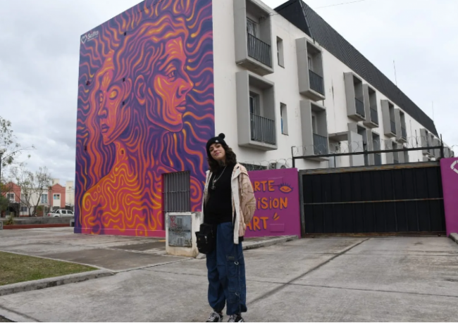 La artista y su obra